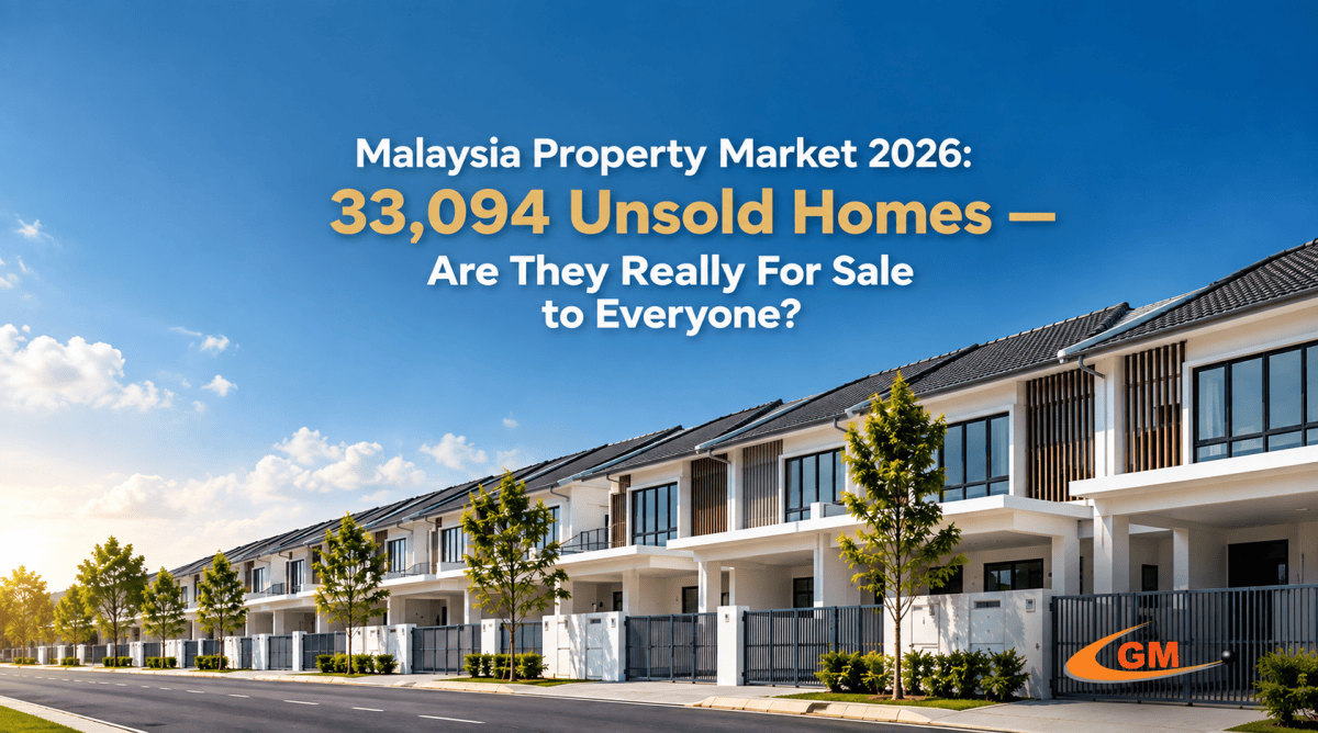 Malaysia Property Market 2026: 33,094 Unsold Homes — Are They Really “For Sale” to&nbsp;Everyone?